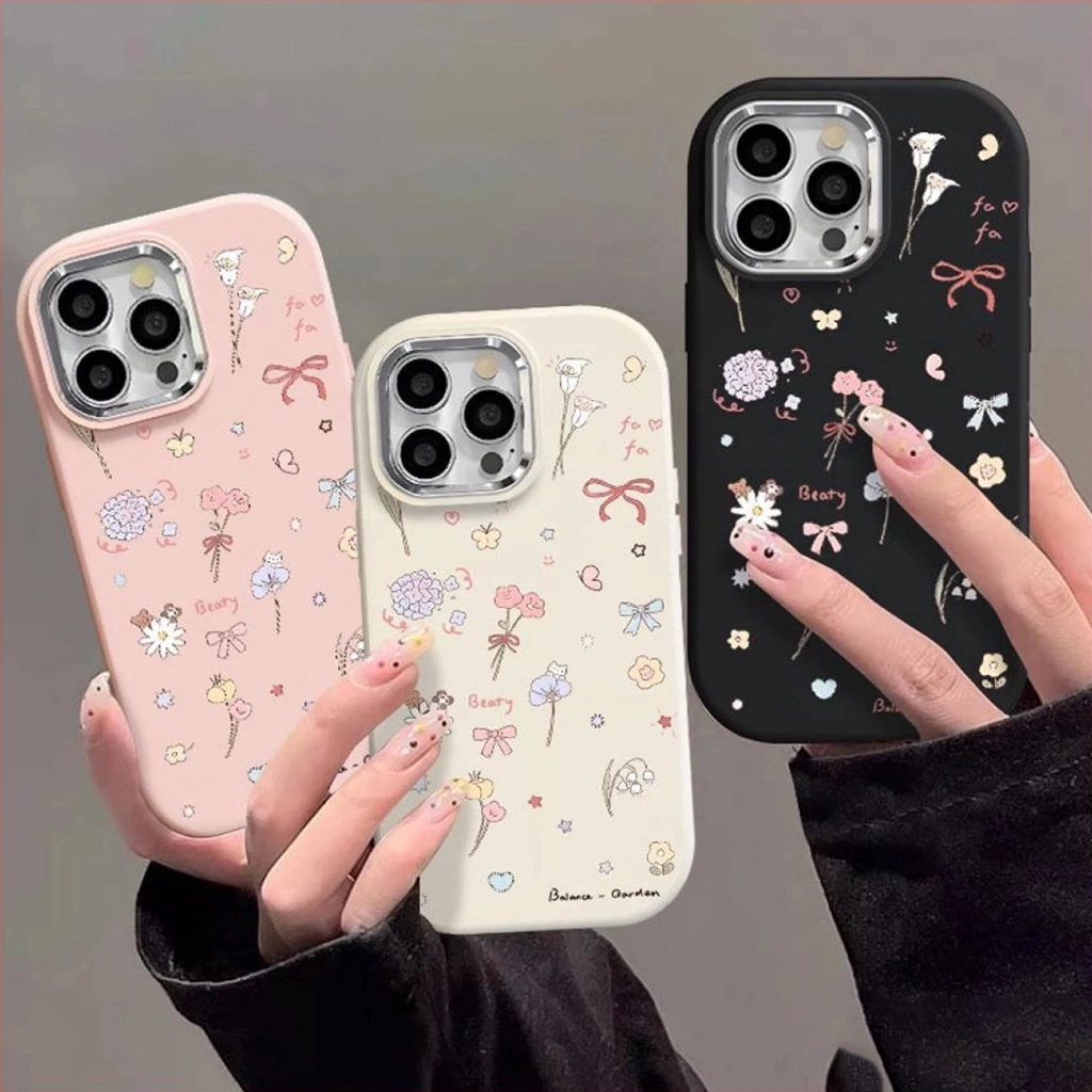 FLOWER CASE FOR INFINIX HOT 60i 60 50i 50 30 30i PRO PLUS PLAY NOTE SMART 5 7 8 9 TECNO SPARK 20C GO 2 ITEL S23+ A70 10 10C SU194