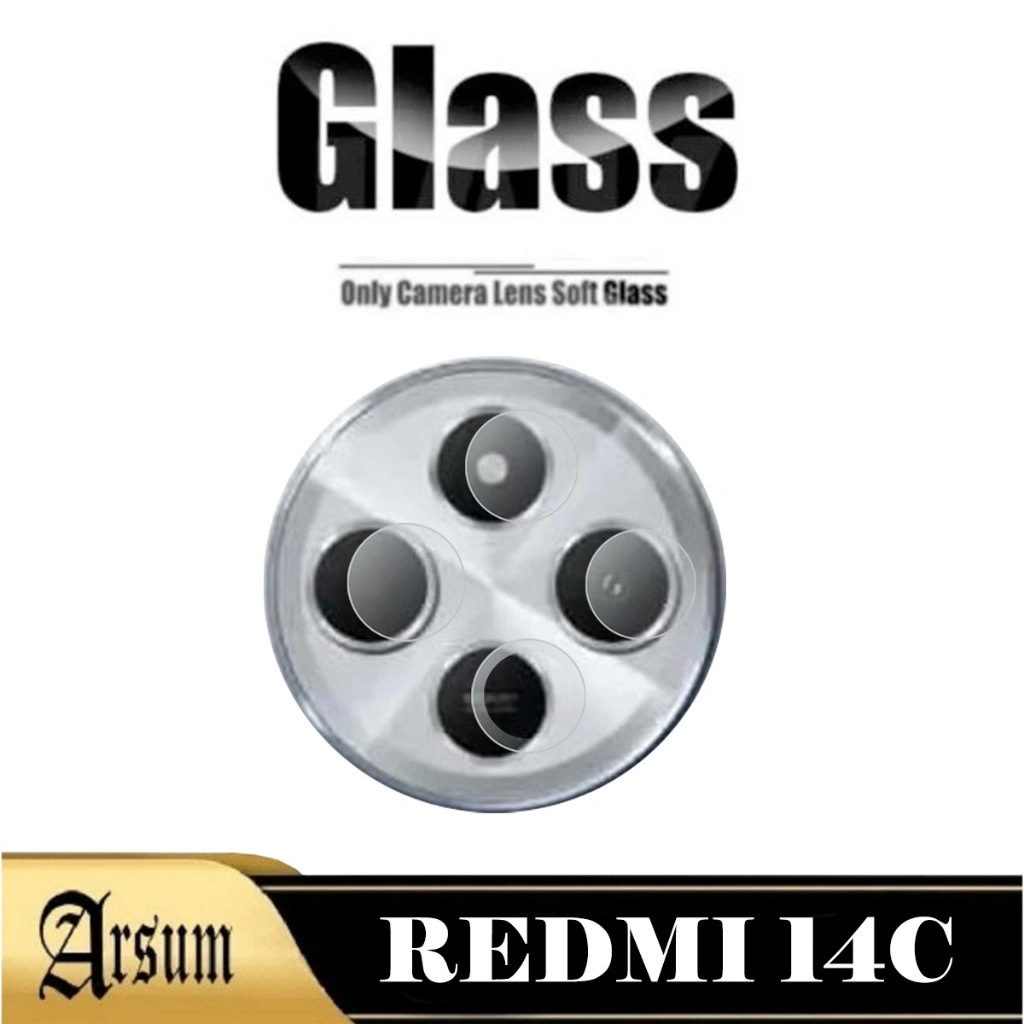 PROMO Tempered Glass Camera REDMI 14C / POCO C75 Pelindung Camera Belakang Smartphone