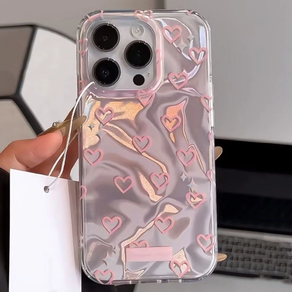 SS998 Luxury IMD Case For Infinix Smart 5 6 7 8 9 10 HOT 50I 50 PRO 9 10 11 12 30 Play Hot 30 30i 40 Pro Note 30 40 40 Pro ZERO 40 TECNO SPARK 30 PRO Skeleton Heart Hard Case BD8622
