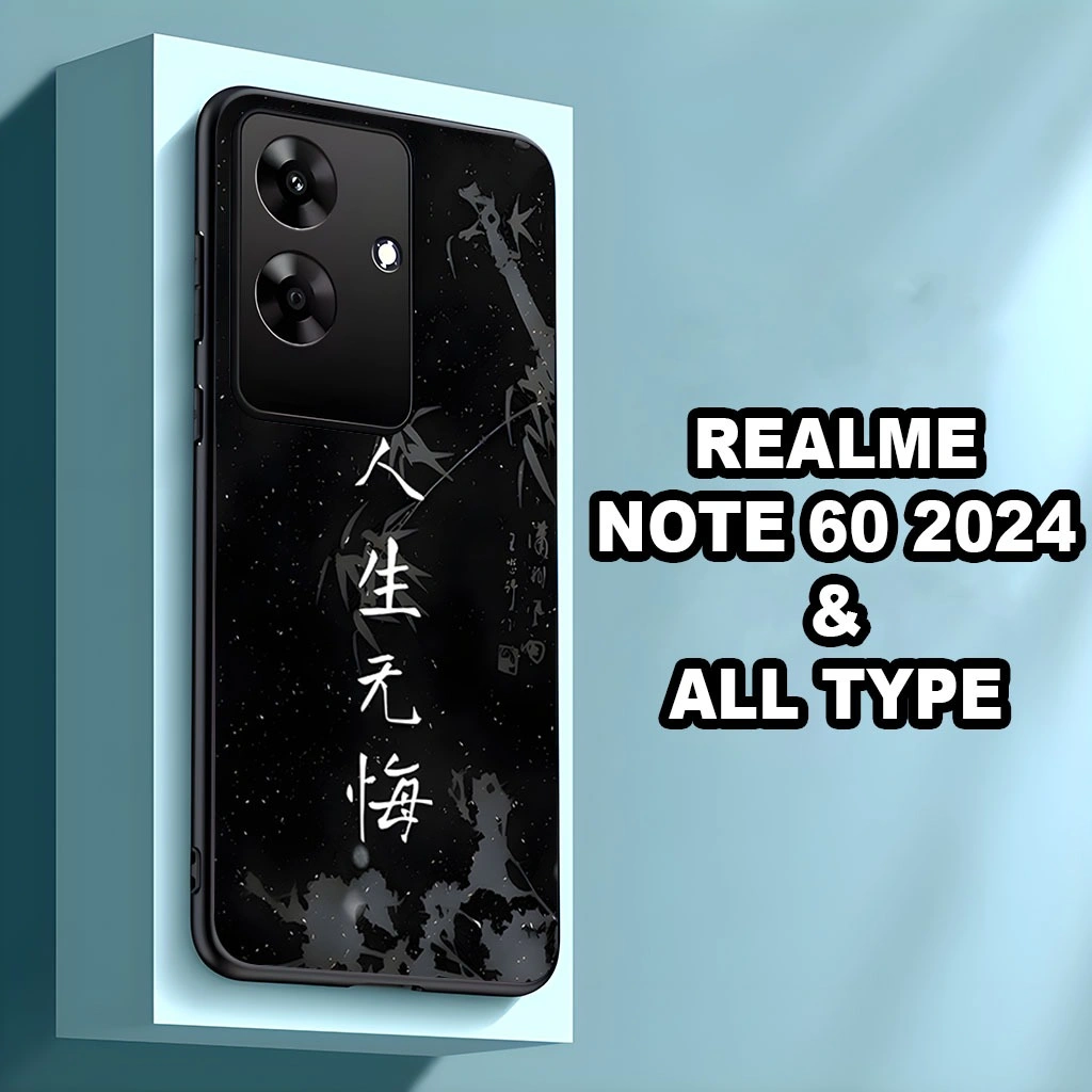 (COD 106) Softcase glossy kilau untuk Realme Note 60 terbaru tahun 2024 motif karakter Anime / case Realme Note 60 bisa juga utk semua smart phone dan android yang lain (chat admin untuk tanya stok dan type Hp )