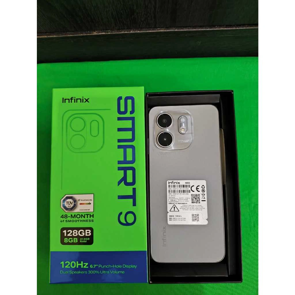 INFINIX SMART 9 4/128GB SECOND FULLSET GARANSI