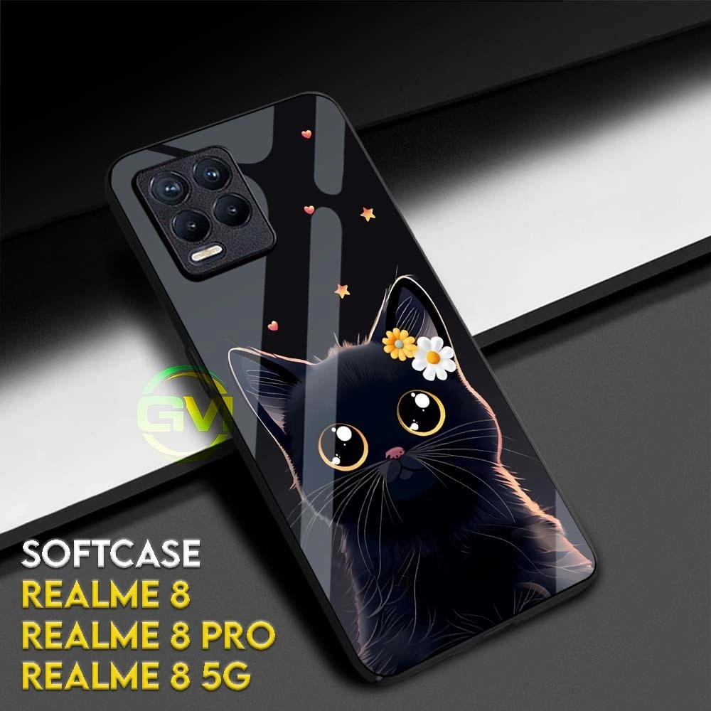 GM35 Softcase Kilau Realme 8 | 8PRO | 8 5G | Case Kesing Cover/Sekat Camera Smartphone Pelindung Mika Hp Realme 8 Pro