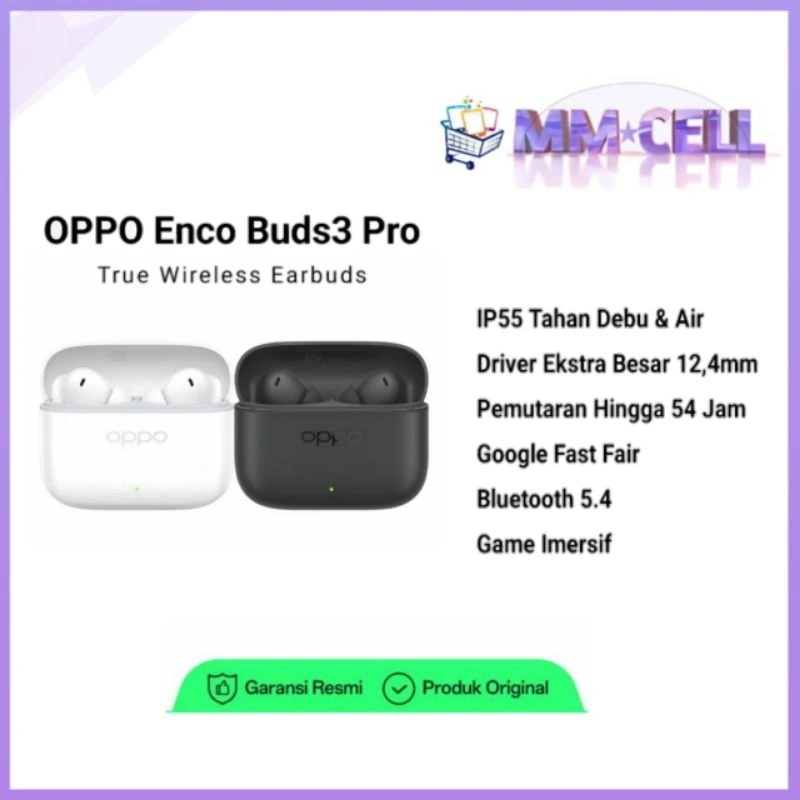 ENCO BUDS 3 PRO ORIGINAL OPPO