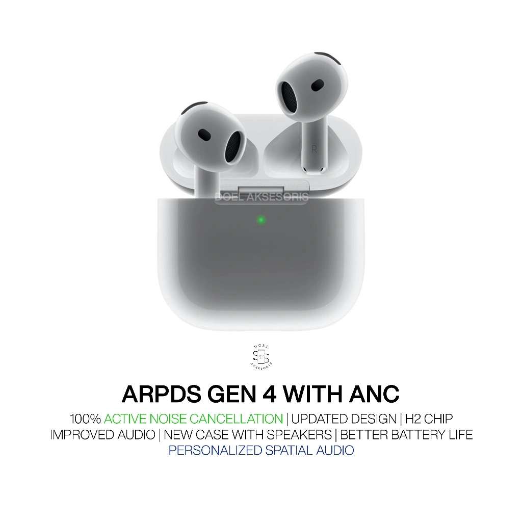 [ GARANSI 1 TAHUN ] ARPDS GEN 4 WITH ACTIVE NOICE CANCELLATION ( 100% ANC & 100% NEW )