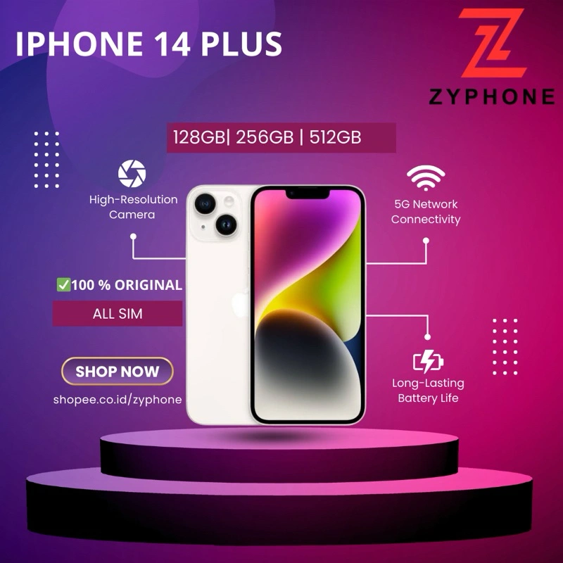 lphone 14 / 14 plus second inter like new original