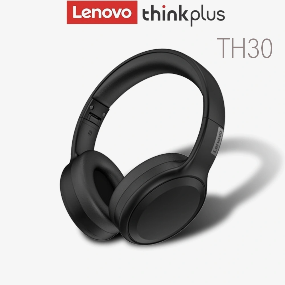 Lenovo TH30 Headset Bluetooth Wireless Headphone Earphone Wireless Stereo Bass With MIC