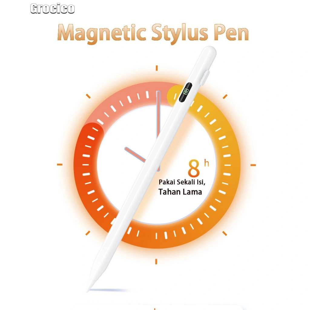 Stylus Pen iPad Pro, Apple Pencil Alternative, Compatible dengan Huawei MatePad, Xiaomi, Switch, Universal Touch Screen Pen untuk Smartphone & Tablet - Cocok untuk Menulis, Menggambar, dan Video Editing