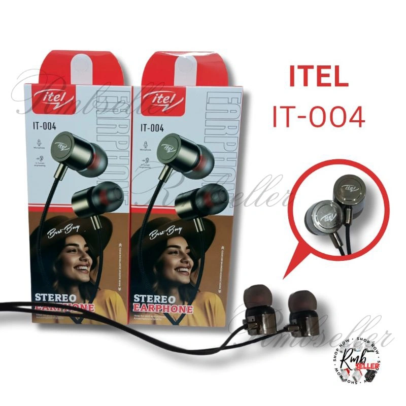 HANDSFREE HEADSET ITEL IT-004 STREO BASS EARPHONE