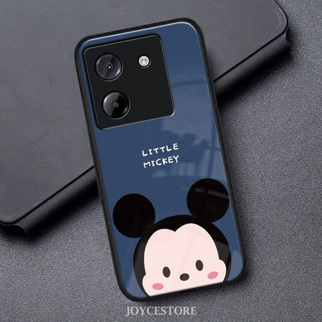 Case Poco M7 Pro 5G Ternaru Motif Micky Cute Softcase Glass All Type Samrtphone