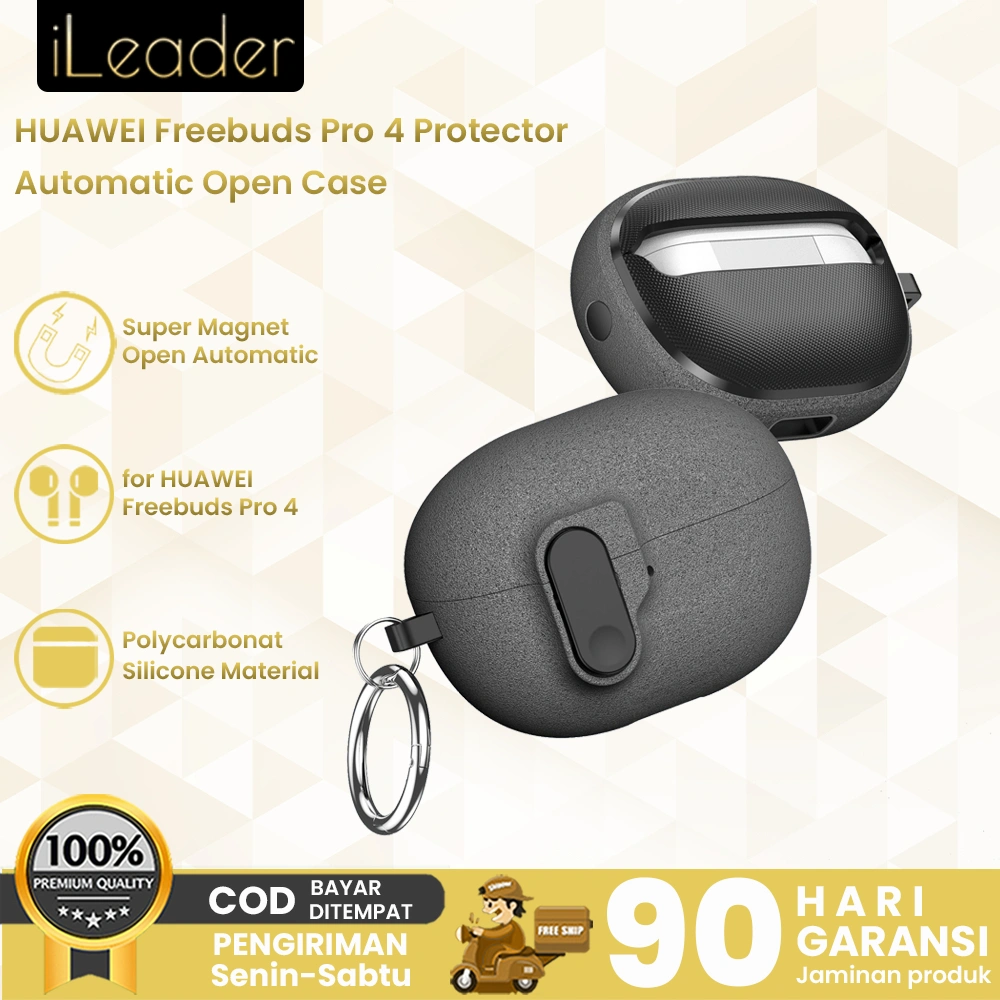 iLeader Case Casing Cover Silicone Protective Huawei Freebuds 4 Pro