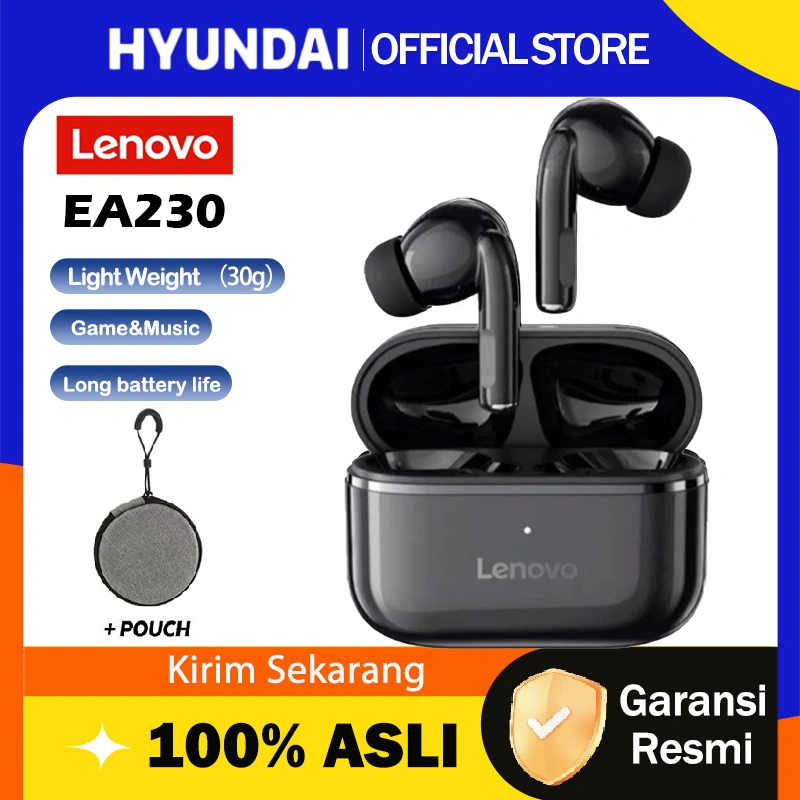 Lenovo Thinkplus EA230 True Wireless Bluetooth Mini Earbuds Earphone TWS Ambient Sound Stereo v5.4