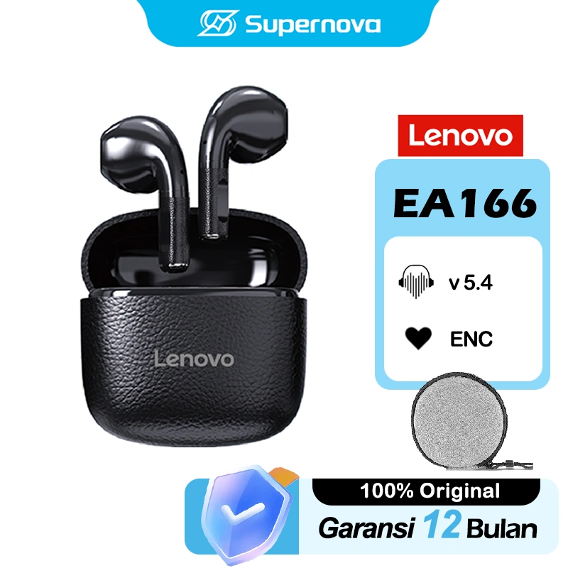 Lenovo Thinkplus EA166  ENC True Wireless Bluetooth Mini Earbuds Earphone TWS HD Sound Stereo IPX5