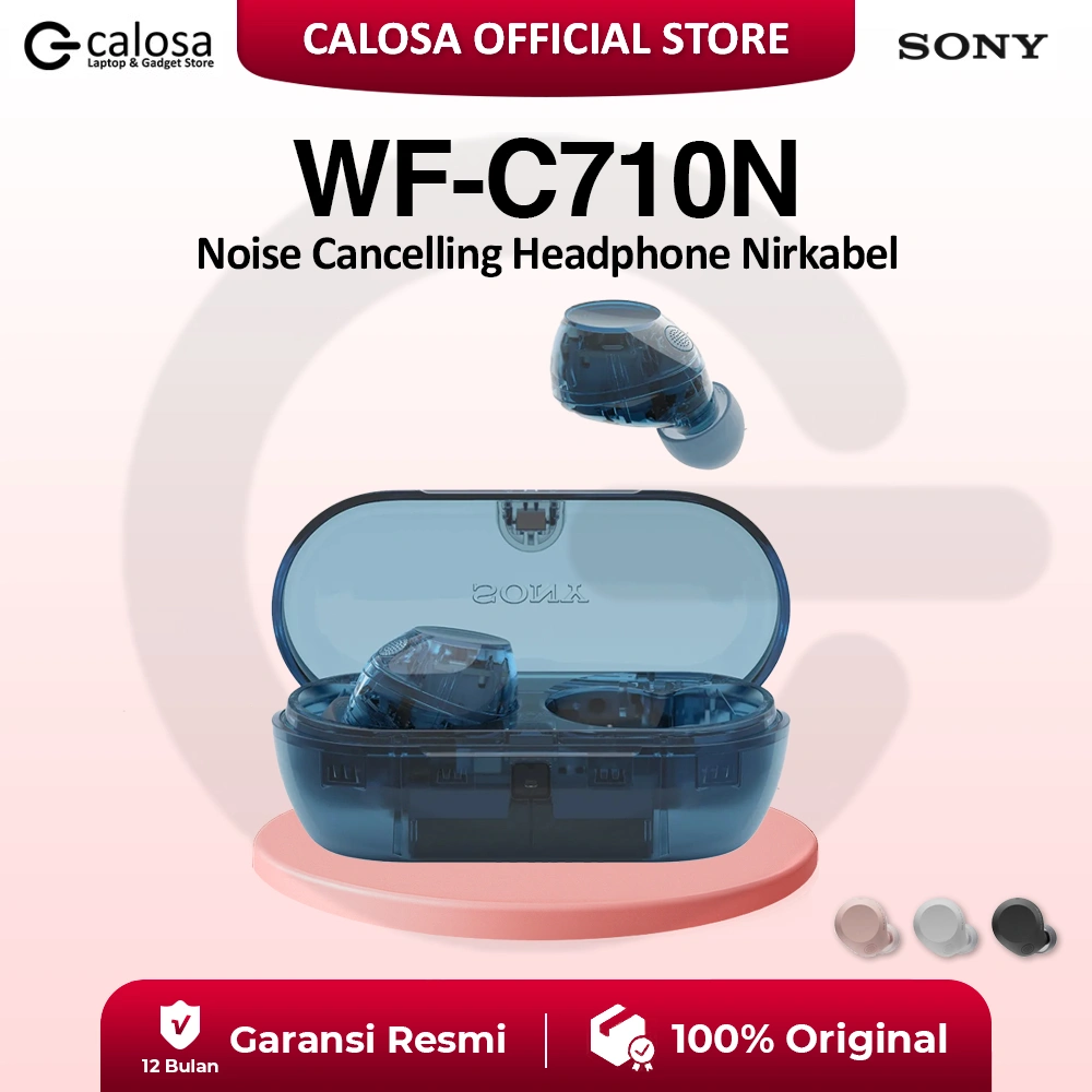 SONY WF-C710N Wireless In-Ear Headphones with Deep Bass, 15H Battery Life, and Comfortable Fit