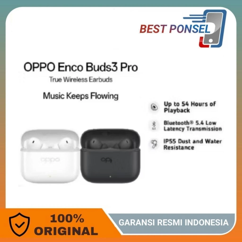 OPPO Enco Buds 3Pro | Buds3 | Buds2 Buds T300 | Tws Foomee | Tws vivo air2 Bukan Kw Garansi Resmi indonesia