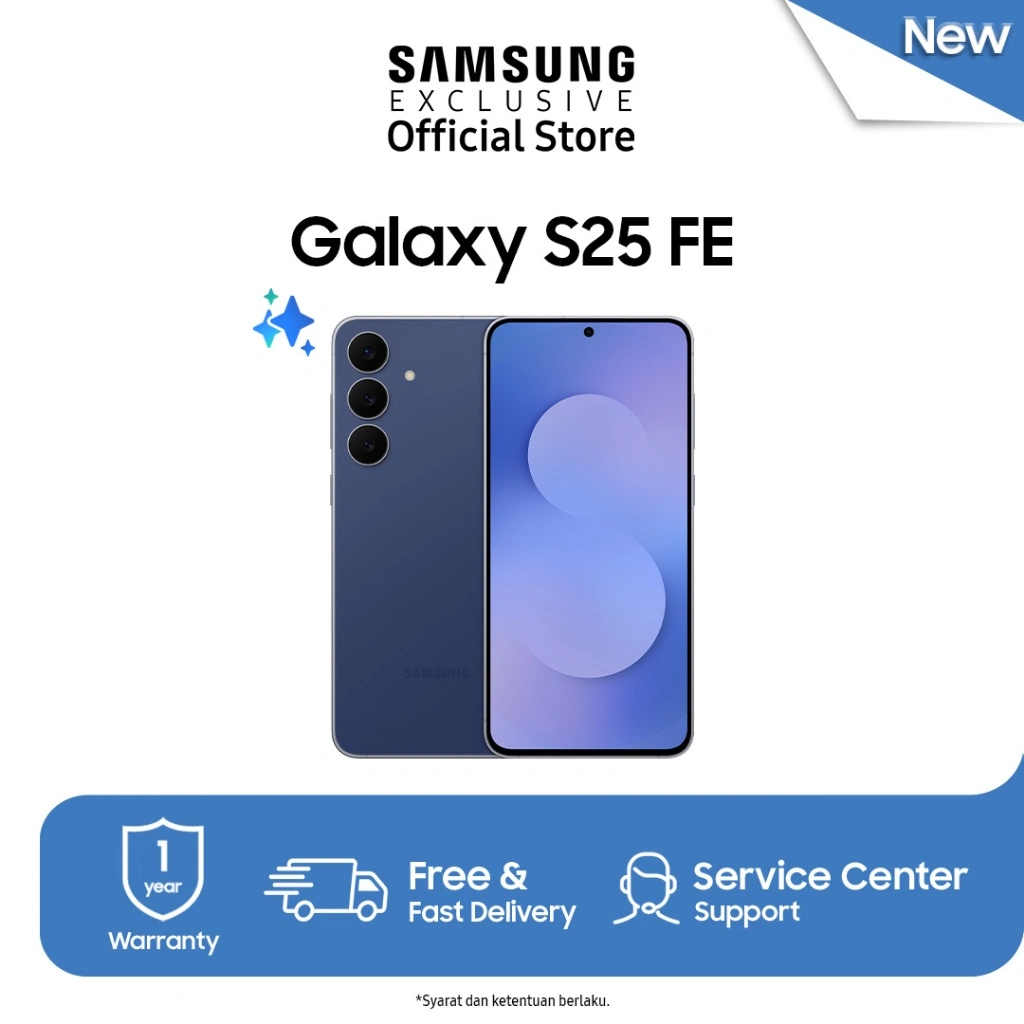 Samsung Galaxy S25 FE 8/128GB - Navy | Smartphone AI | Galaxy AI | 4900 mAh