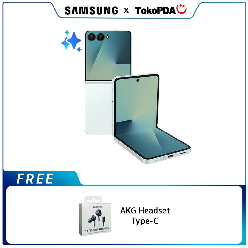 Samsung Galaxy Z Flip7 Flip 7 5G 12GB 512GB 256GB Layar Lipat AMOLED Kamera 50MP Garansi Resmi SEIN 1 Tahun – Smartphone Flagship Canggih, Ringkas, dan Bergaya untuk Gaya Hidup Dinamis Modern
