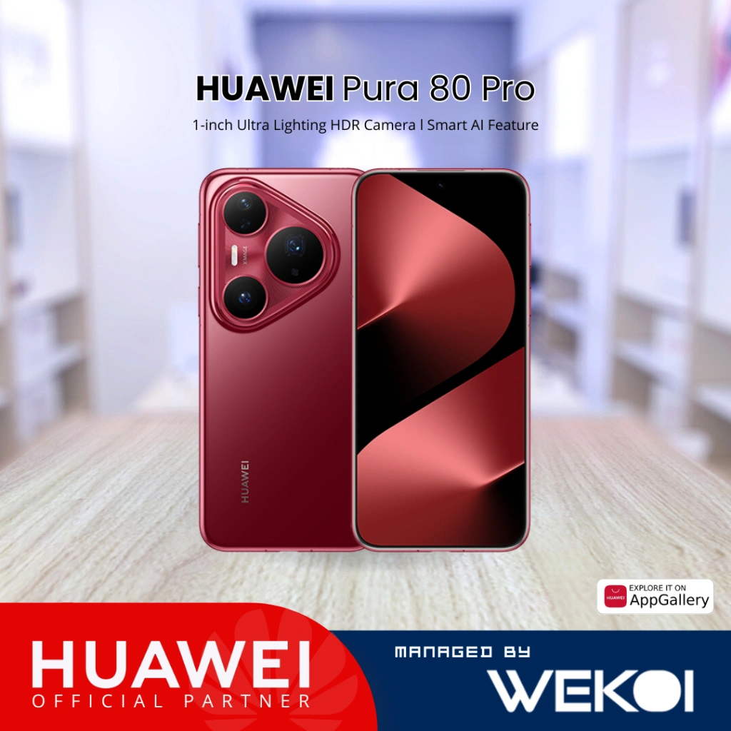 HUAWEI Pura 80 Pro Smartphone RAM 12GB ROM 512GB l 1-inch Ultra Lighting Camera l Ultra Lighting Macro Telephoto Camera l Smart AI Features