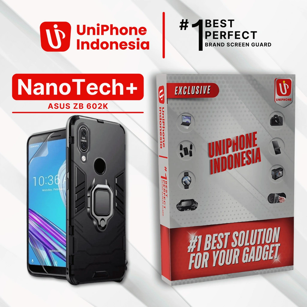 UniPhon EPU BIO GENESIS Hydrogel for ASUS ZB602K / Screen Guard (Nanotech+ 100% Recycle) Premium Hidrogel Anti-Scratch Protector Tempered Gorilla Glass 5 6 7 Anti Gores Full Cover Smart Phone Watch Handphone Gadget Tab Laptop Kamera