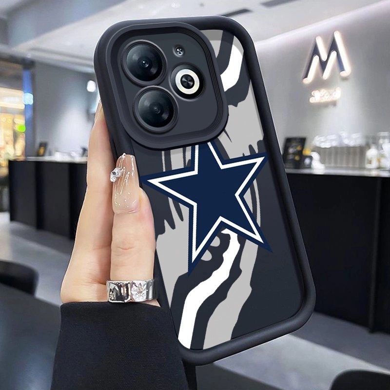 Casing Hp Untuk Infinix Smart 8 8 Plus 8 HD 8 Pro Smart 7 HD Smart 6 Smart 6 Plus Smart 5 Tecno Pop 8 Spark Go 2024 Spark 20 Spark Go 2023 Pop 7 Pro Hot 10 Lite Case Casing pola bintang Kasing HP Kesing Silikon Softcase Cesing