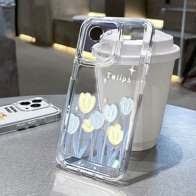 Tulip yang indah Casing hp infinix Smart 10 Plus Hot 60 Pro Plus Hot 60 Pro Plus 60i Smart 10 Plus Smart 10 note 50 pro Smart 9 HOT 50 50i note 40 pro plus itel p55 4g  5G note 30 pro hot 40i 40 pro hot 30 smart 8 pro zero 30 20 hot 30i 20s 11 nfc 11 pl