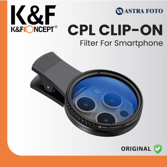 KNF CONCEPT Filter CPL Smartphone With Clip For Samsung IPhone Vivo Oppo Xiaomi Realme Huawei Dll K&F Concept
