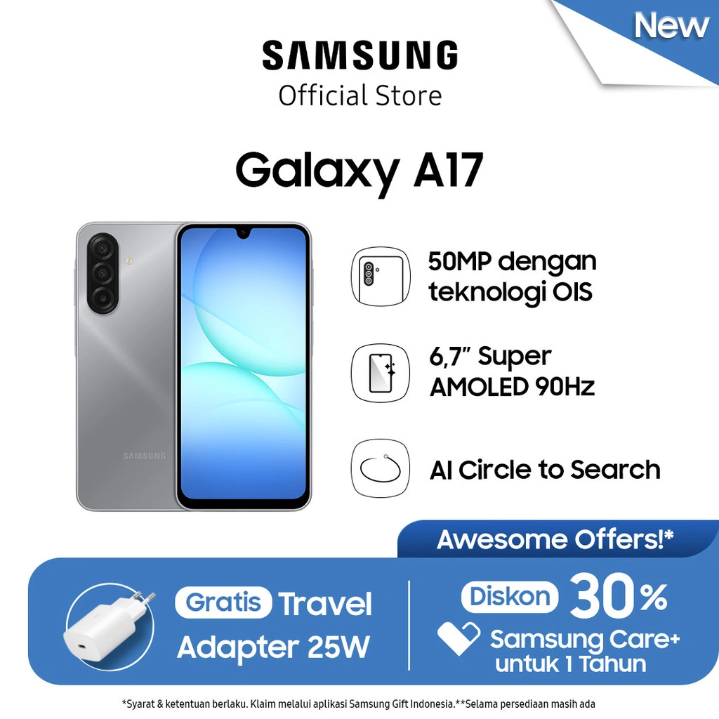 Samsung Galaxy A17 8/128GB - Gray