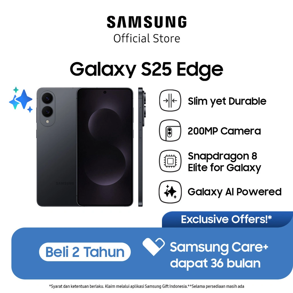 Samsung Galaxy S25 Edge 12/256GB - Titanium Jetblack