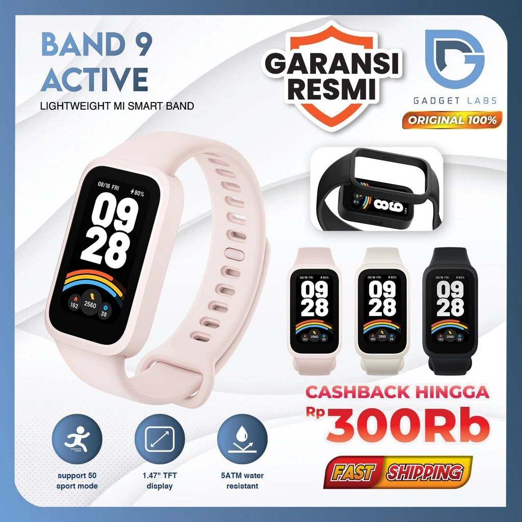 Xiaomi Mi Smartband 9 Active 1.47" TFT display 5ATM - Smart band 9 Active / Smartwatch Xiaomi