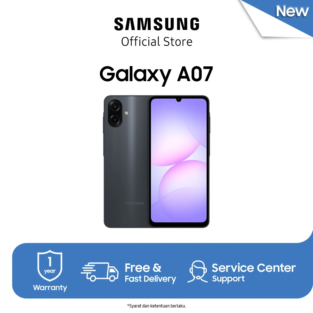 [Special Promo] Samsung Galaxy A07 4/64GB - Black