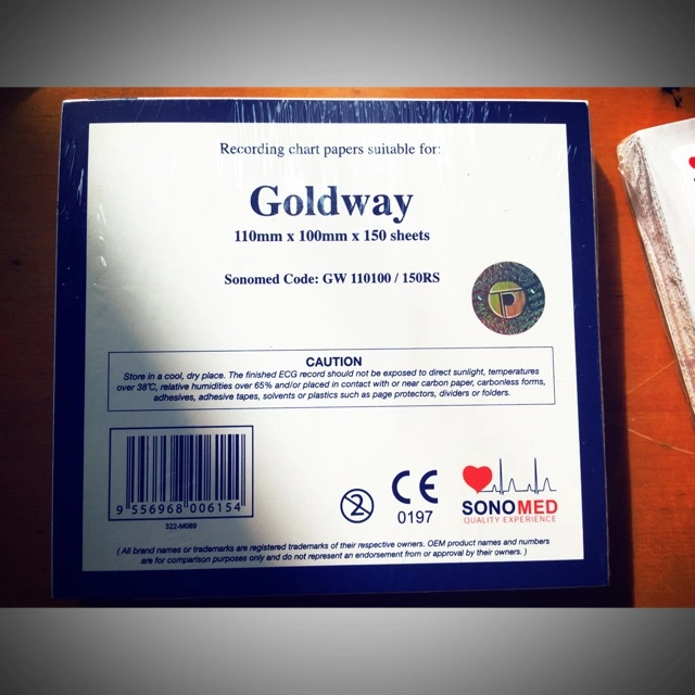 Kertas ctg / kertas ctg Phillips / Goldway / UT3000A / UT4000A / 110mm x 100mm x 150 / kertas ctg goldway / kertas ekg / ctg / ekg roll / ctg lipat / kertas ctg lipat / kertas ctg roll / kertas ctg goldway / kertas ctg phillips
