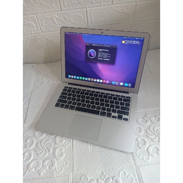 MACBOOK AIR 2017 CORE i5 RAM 8GB SSD 1TB 13 INCHI OS MONTEREY GARANSI