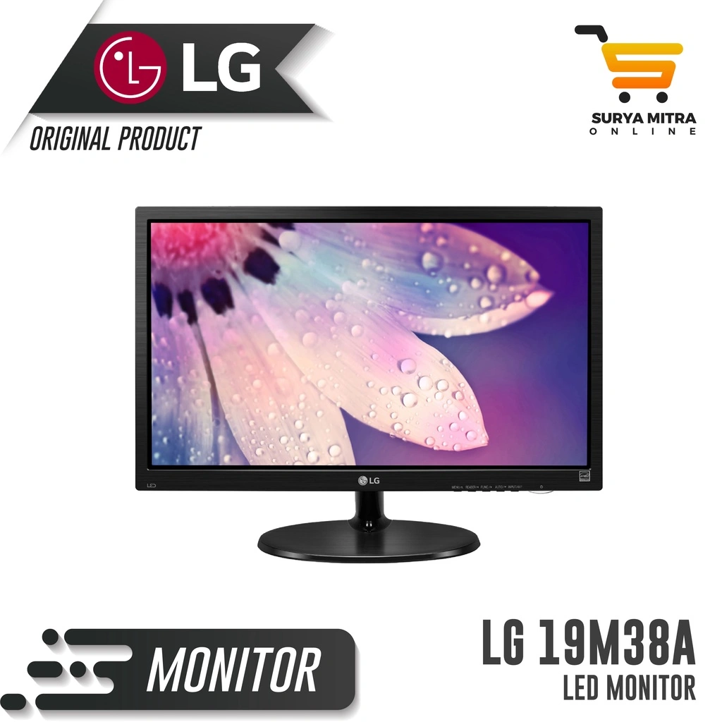 Monitor LG 19" 19M38A / 19M38L VGA HDMI