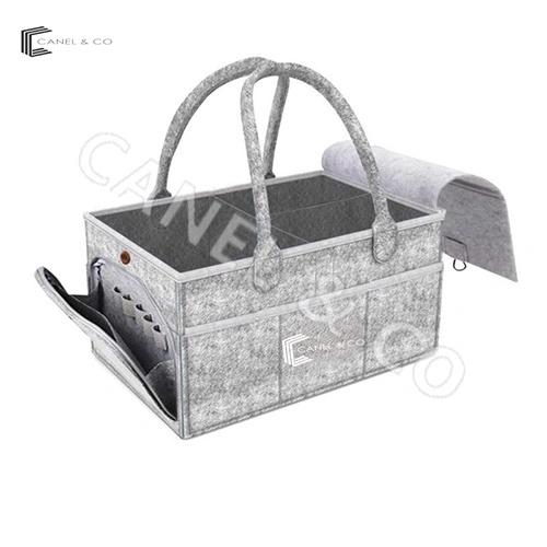 CANEL & CO Multipurpose Caddy Bag/ Yang Ditingkatkan Baru/Tas Penyimpanan Bayi/Tas Penyimpanan Warna Macaron/Tas Permen/Diaper bag / Tas bayi / Caddy Bag / Tas Caddy