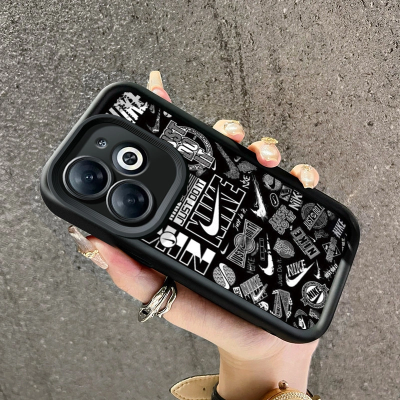 Casing Hp Infinix Smart 9 HD Smart 8 8 Plus 8 HD 8 Pro Smart 7 HD Smart 6 Smart 6 Plus Smart 5 Tecno Pop 8 Spark Go 2024 20 Go 2023 Pop 7 Pro Hot 10 Lite Case Warna pop dua orang pelindung Kesing silikon lunak baru Casing HP Cesing Softcase kasing