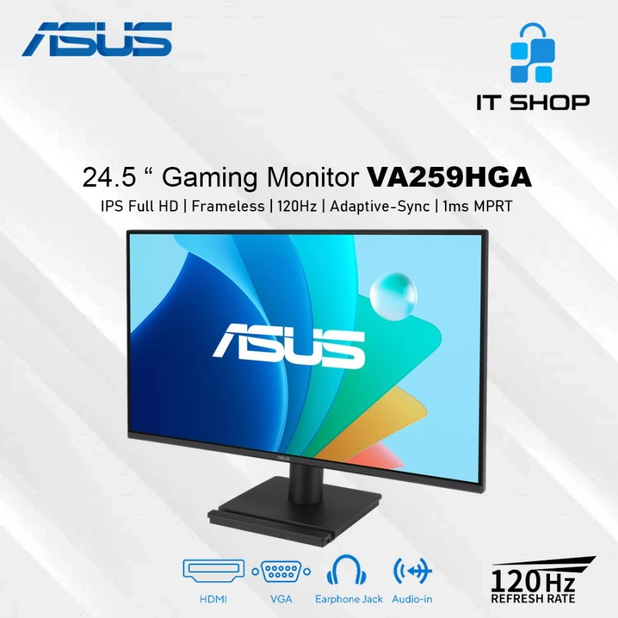 Asus Eye Care Gaming Monitor VA259HGA 24.5 inch - 120Hz