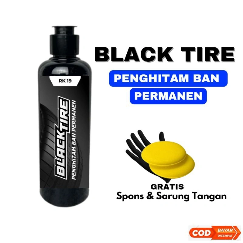 Semir Ban Mobil & Motor | Penghitam Ban Permanen Black Tire