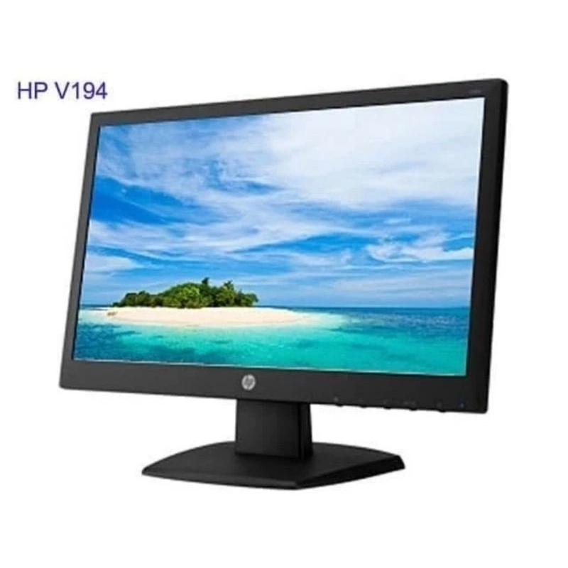 MONITOR LED HP V194 19 INCH WIDE LIKE NEW