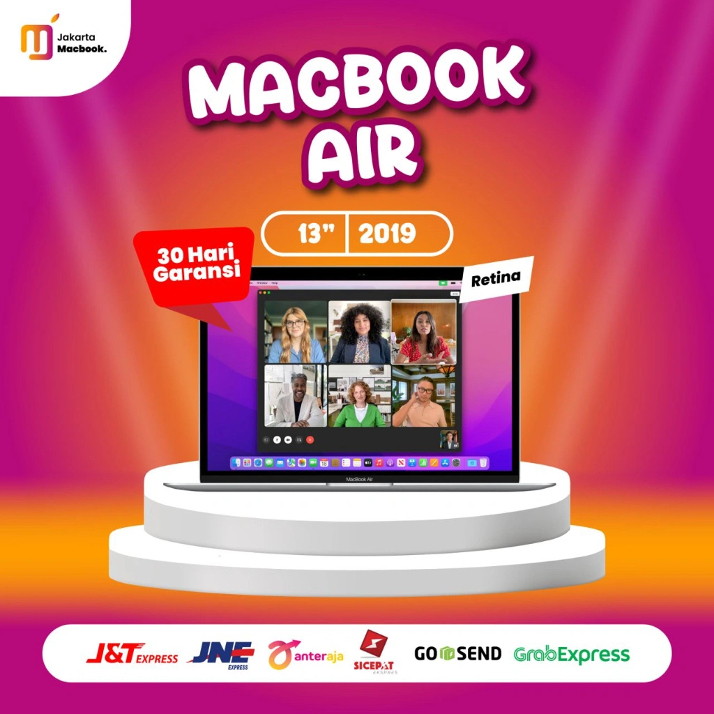 Macbook Air Retina 2019 13 Inch intel Core i3 i5 128gb 256gb 512gb Second Original Bergaransi