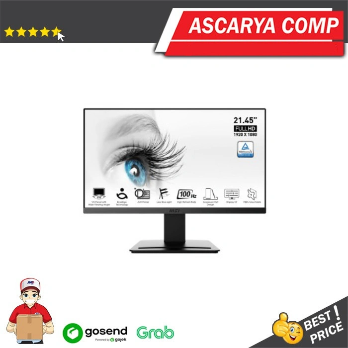 MSI PRO MP223 BUSINESS PRODUCTIVITY MONITOR [1080p, 100Hz]