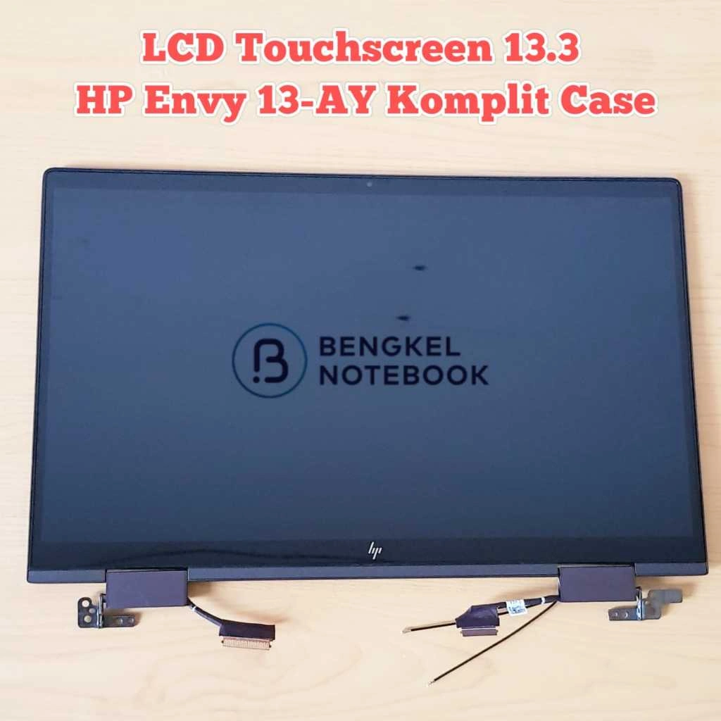 LCD Touchscreen 13.3” HP Envy X360 13-AY 1920X1080 FHD Komplit Case Black