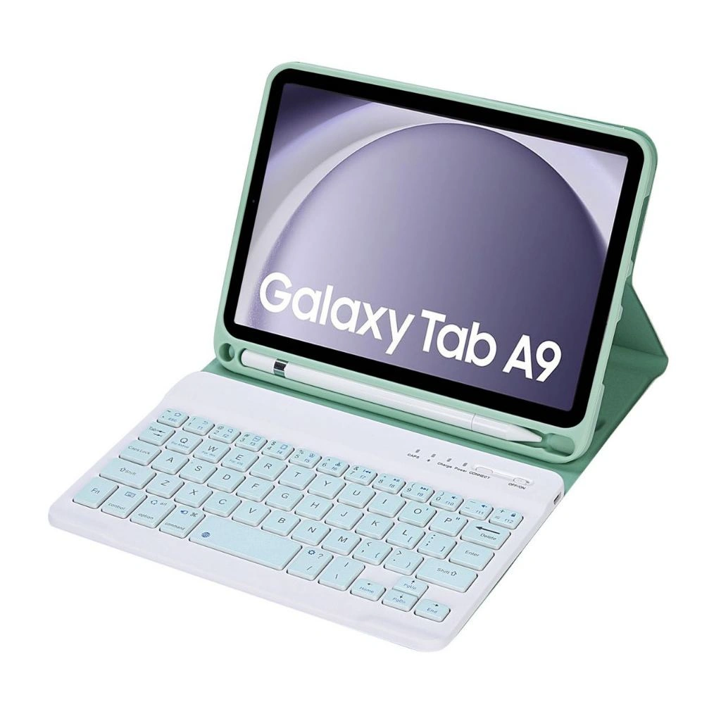 CASING KEYBOARD BLUETOOTH SAMSUNG TAB A11 / A11 PLUS / A9 LTE/WIFI / TAB A9 PLUS 2023 BOOK COVER MAGNETIC KEYBOARD WIRELESS