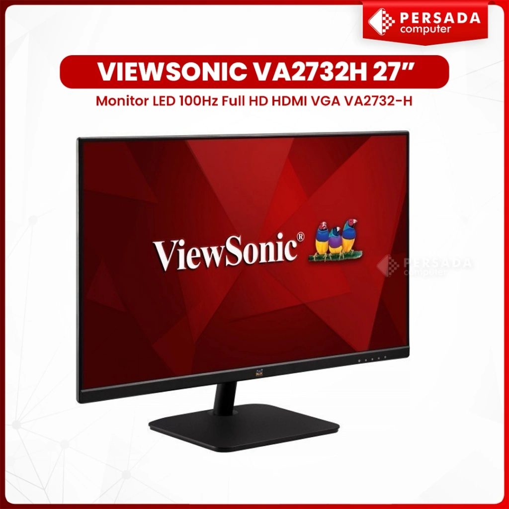 Monitor LED ViewSonic VA2732H 27" 100Hz Full HD HDMI VGA VA2732-H