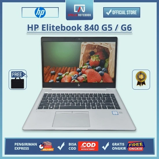Laptop HP Elitebook/Probook Series 820 | 830 | 840 | 640 | 440 | 835 Core i5/i7 SSD | Second Murah & Bergaransi