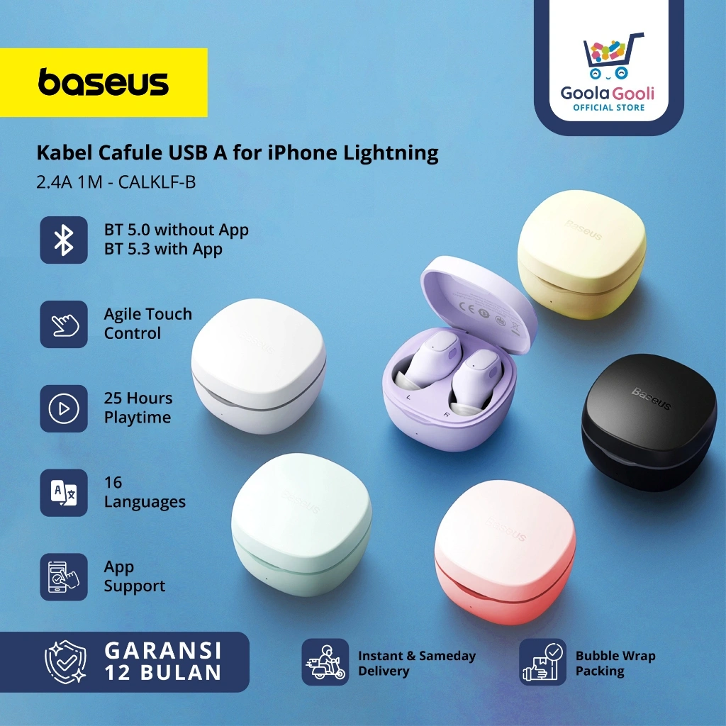 Baseus WM01 Encok Bowie WM-01 TWS True Wireless Earbuds Bluetooth Earphone