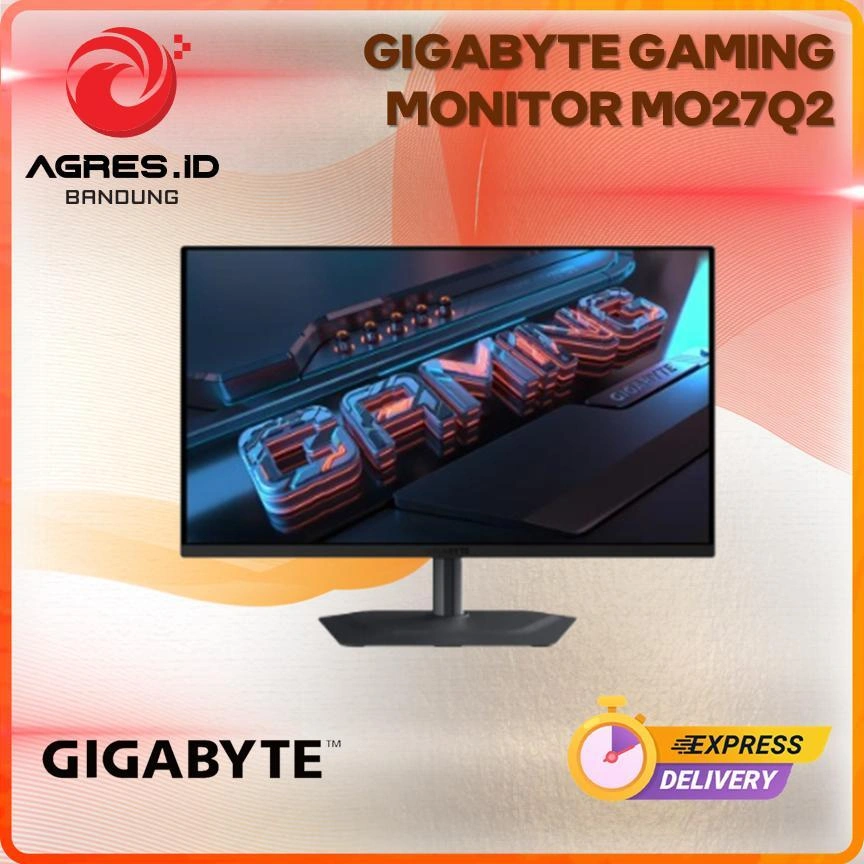 GIGABYTE GAMING MONITOR MO27Q2 27" QHD 2K OLED 240Hz HDR TRUE BLACK 400