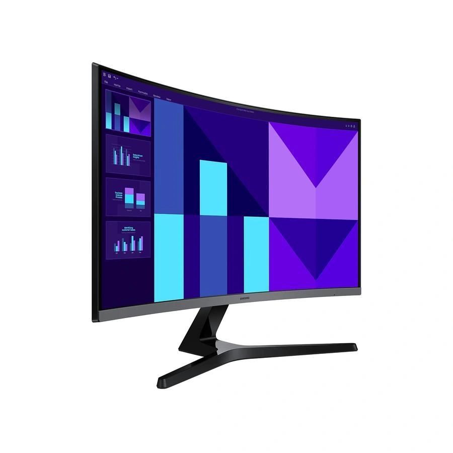 Monitor LED Samsung S39GD LS27D396GAEXXD S27D396 27" VA Curved 1800R 1080p FHD 100Hz VGA HDMI