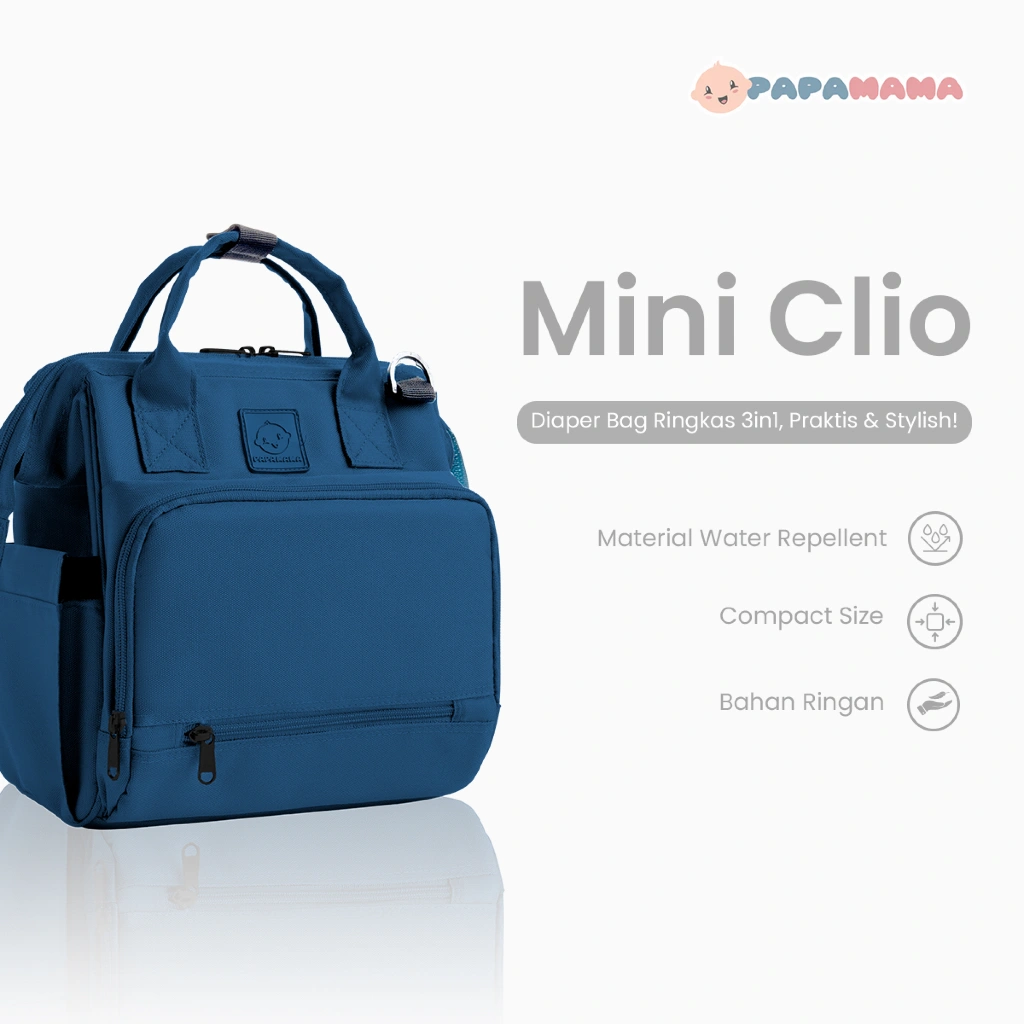 Papamama Mini Clio - 3In1 Mini Diaper Bag 1009 1009