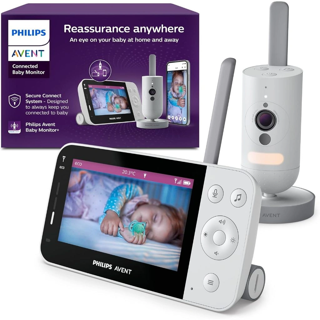 Philips Avent Baby Monitor SCD923 SCD951, Camera 1080p, Mobile App Support, Termometer Lullaby