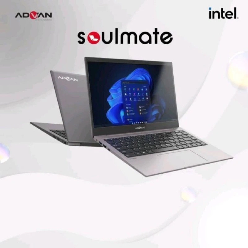Laptop Advan 1405 intel celeron N4020 RAM 8 GB