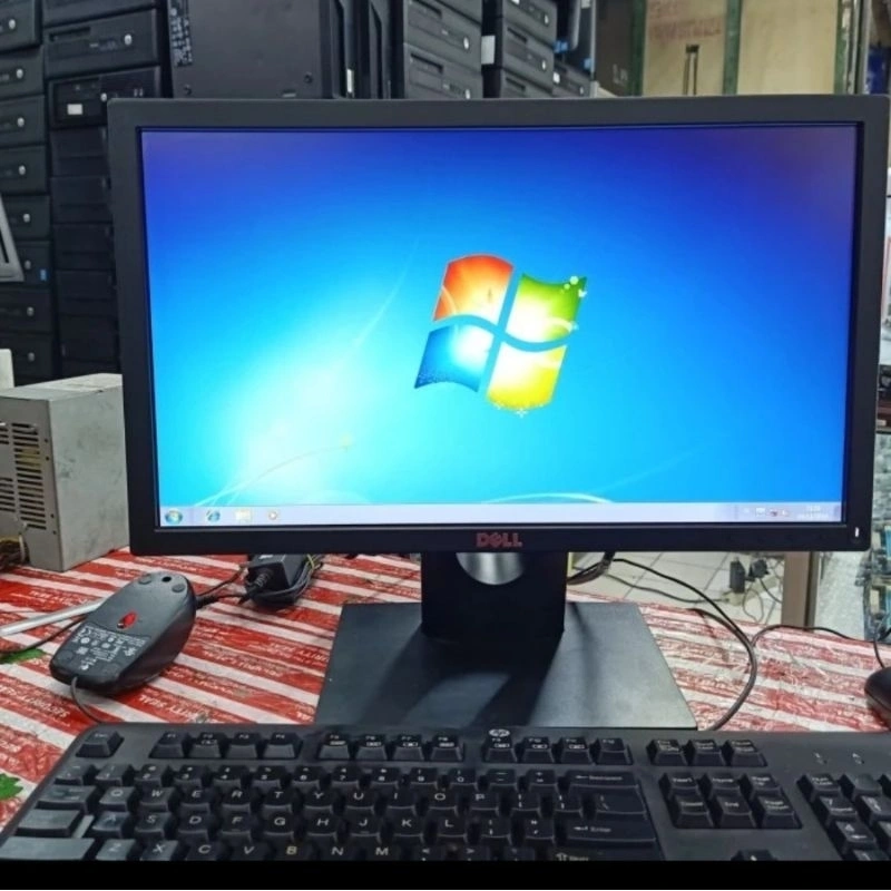 MONITOR LED DELL 19 INCH WIDE OBRAL MURAH